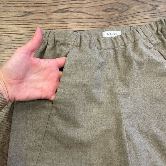 Babaton Aritzia Trousers High Rise Pants Soft XXS fits XS-S - Picture 4 of 11